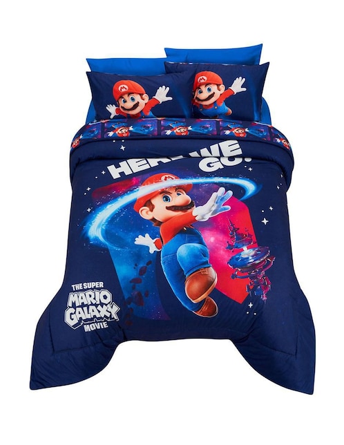 Set edredón Microfibra Go Super Mario Bros 1