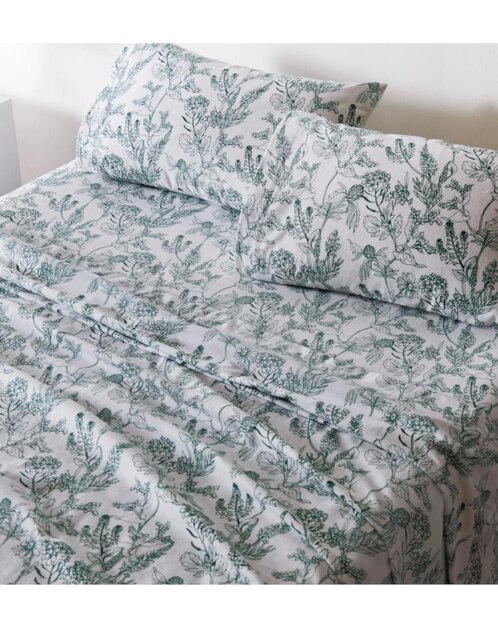 Juego de Sábanas Vianney franela invernal 2