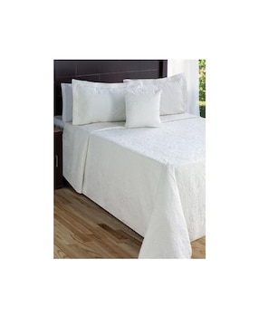 Set de colcha Dormireal Grecia blanco