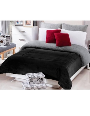 Imagen de producto Cobertor con borrega Concord negro