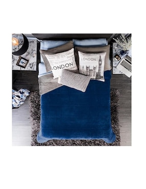 Cobertor Invernal Vianney Luna Azul
