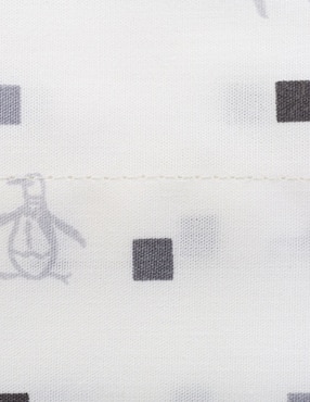 Juego de sábanas de algodón 200 hilos Original Penguin pete mini squares