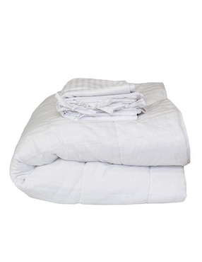 Relleno Duvet In Home microfibra 100% poliéster con microfibra
