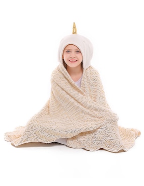 Frazada de tejido plano Haus Kids Unicorn