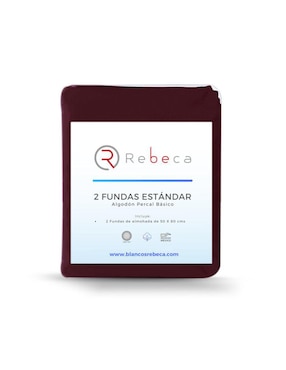 Funda para almohada Rebeca