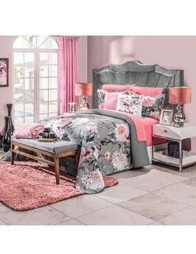 Set de colcha Intima Hogar Alma Floral