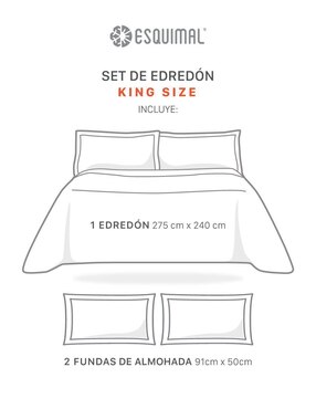Set edredón Esquimal Pinsonic