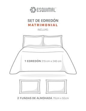 Set edredón Esquimal Pinsonic
