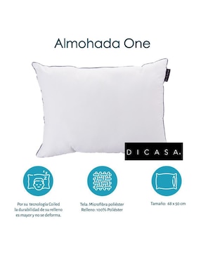 Almohada Dicasa firmeza media