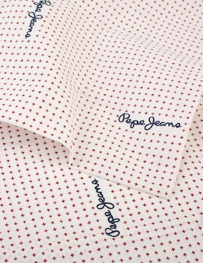 Juego de sábanas de algodón 150 hilos Pepe Jeans Neals Red