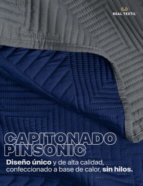 Set edredón Real Textil Pinsonic
