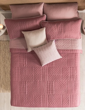Colcha Vianney Rosé Blush