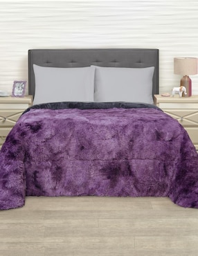 Cobertor Elefantito Hogar Grizzly Malva