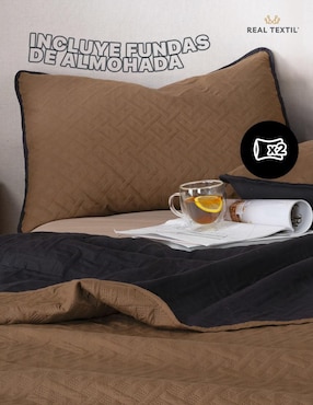 Set edredón Real Textil Pinsonic