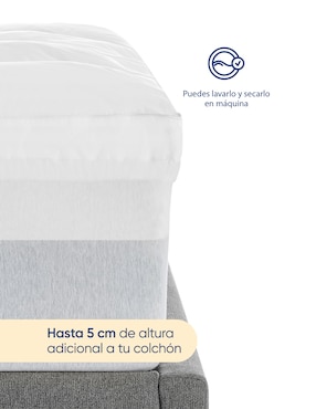 Protector de colchón Luuna Down Alternative transpirable