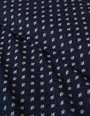Juego de sábanas de microfibra 100 hilos Original Penguin logo navy mf