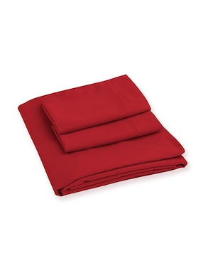 Juego de sábanas de microfibra Kaltex Home Sumie Pepper Red