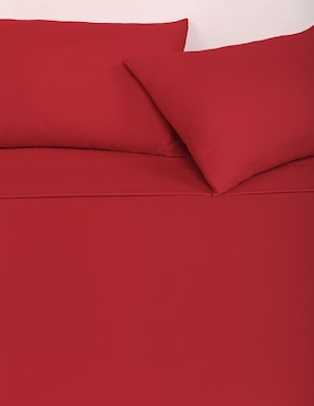 Juego de sábanas de microfibra Kaltex Home Sumie Pepper Red
