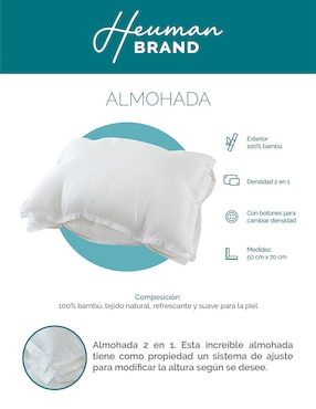Almohada Heuman Brand firmeza media