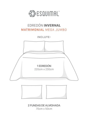 Cobertor Esquimal Premium estampado abstracto