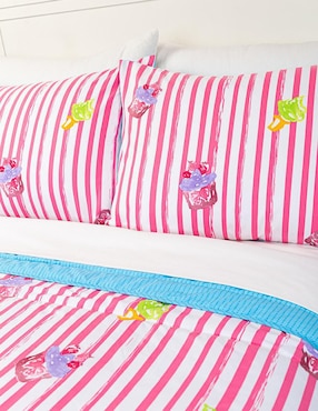 Set de colcha Kaltex Home Cupcakes Party