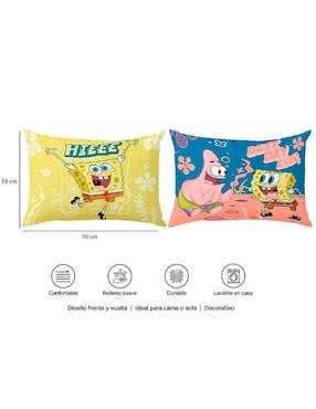 Almohada Providencia Bob Esponja firmeza media