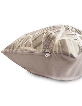 Cojín decorativo Dormireal geométrico plata