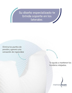 Almohada Memory Foam Constelación firmeza media