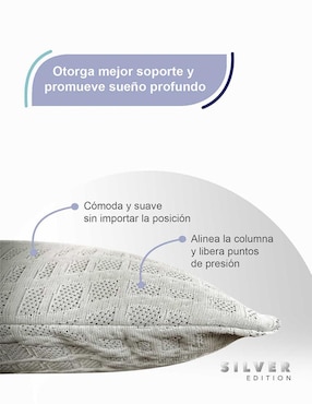 Almohada Silver Edition firmeza media