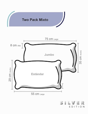 Almohada Silver Edition firmeza media
