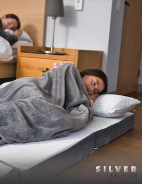 Set de almohada Silver Edition Four Pack Silver Estándar y Jumbo firmeza media