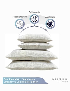 Set de almohada Silver Edition firmeza media