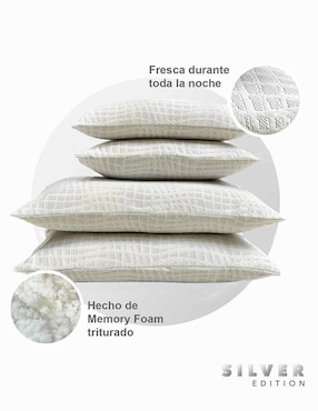 Set de almohada Silver Edition firmeza media