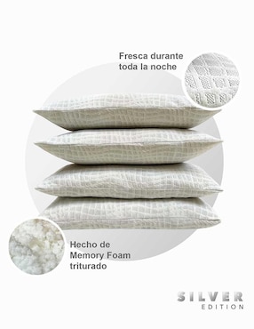 Set de almohada Silver Edition firmeza media