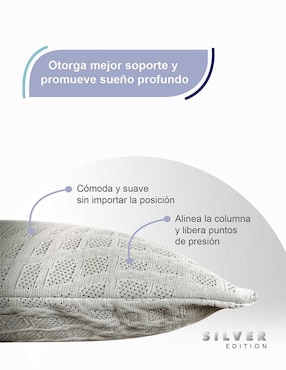 Set de almohada Silver Edition firmeza media