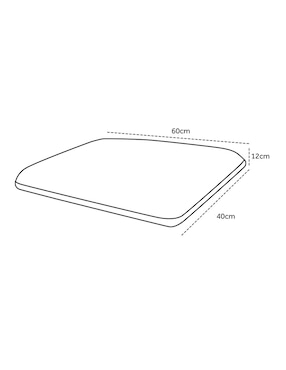 Almohada Sealy Fresh firmeza alta