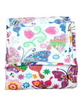 Cobertor Elefantito Hogar estampado floral