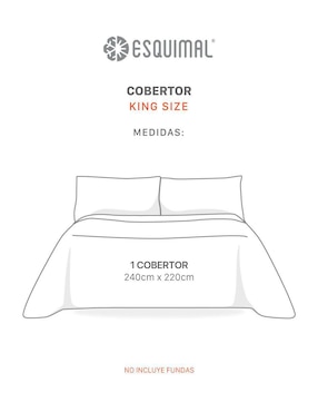 Cobertor Esquimal Luxus estampado geométrico