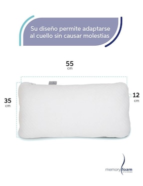 Almohada Memory Foam Córdoba firmeza media