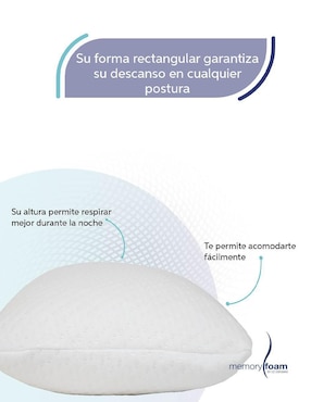 Almohada Memory Foam Córdoba firmeza media