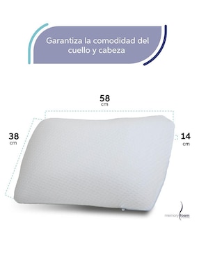 Almohada Memory Foam Cirrus firmeza media