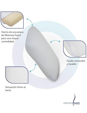Almohada Memory Foam Cirrus firmeza media