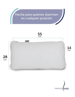 Almohada Memory Foam Comfy firmeza media