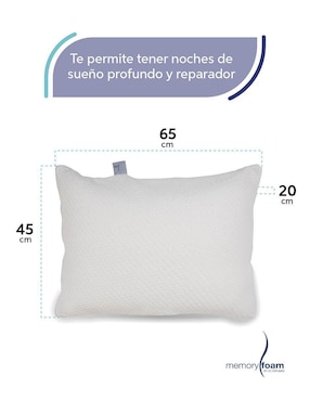 Almohada Memory Foam Cloud firmeza media