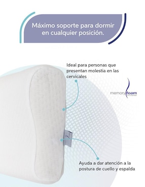 Almohada Memory Foam firmeza media
