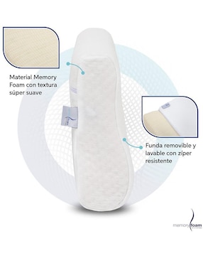 Almohada Memory Foam firmeza media