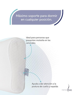 Set de almohada Memory Foam firmeza media