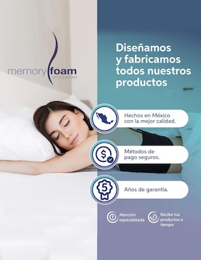Set de almohada Memory Foam firmeza media