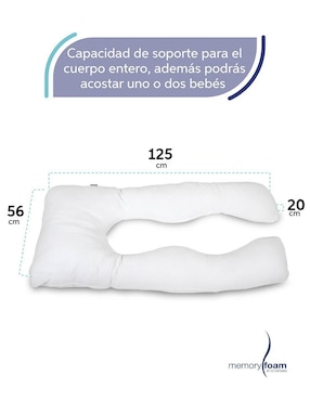 Almohada prenatal Memory Foam firmeza media