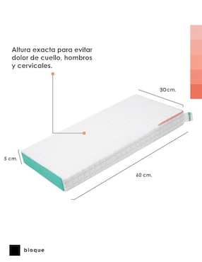 Almohada Bloque firmeza media